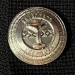 Retrofeete Womens XL Sparkle Knit Blazer Dress Button Front Holiday Black Silver Photo 4