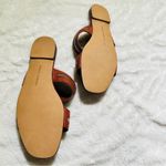 Rebecca Minkoff Size 8.5M Marciann Zipper Leather Mules Slides Neutral Coastal Photo 5