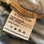 Blue Sneakpeek Distressed Jean Shorts Size L Photo 2