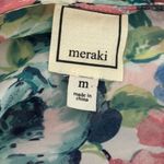 Merkai Floral Ruffle Kimono Cardigan NWOT Green Size M Photo 5