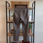 Banana Republic Mid-Rise Plaid Italian Fabric Ankle Woven Career Dress Pant, 0 Photo 3