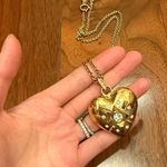 Juicy Couture Vintage gold  heart pendant necklace Photo 1