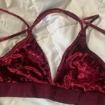 Victoria's Secret PINK Victoria’s Secret Velvet Bralette Photo 1