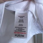 Rae Dunn  T-Shirt Beach Bum Graphic Muscle Tee Crop Tank White Size Small Photo 4