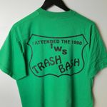1990 Vintage Screen Stars Best St Patrick's Day IWS Trash Bash T Shirt Green XL Photo 14