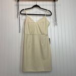 Nsr NWT Women’s White Bodycon Mini Dress Size S Photo 1