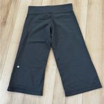Lululemon *Flawed  Athletica Black Wide-Leg Pants Photo 2