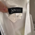 Jovani  White & Black Strapless Beaded Sweetheart Gown Size 0 Photo 5