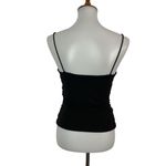 Per Se Per‎ Se Black Cami Tank Top 8 Stretch Layering Basics Chic Essential Photo 3