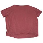 Lululemon Athletica back in action T-shirt women’s size 10 mauve pink Photo 0