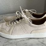 Nisolo Bria Go To Court Sneakers Size 7.5 Bone Suede Photo 2