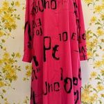 La’Ros Long sleeve midi shirt dress in pink Photo 0