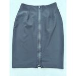Kenneth Cole  Collection Full Length Zip Pencil Skirt Medium Photo 2