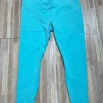 Athleta  Accelerate 7/8 Tights, Turquoise Leggings, Size XL Photo 0