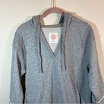 Anthropologie  Daily Practice Gray Sport Hoodie Mini Tunic Dress Medium Photo 2