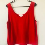 st. john's bay Red Sleeveless Knit Top Photo 2