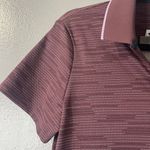 ADIDAS Novelty Polo Shirt Size Small Quiet Crimson NEW Golf Short Sleeve Active Red Photo 2