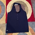 Lacoste Navy Blue Halter Polo Shirt Tank Top Sleeveless Women’s 38 / US Medium Photo 0