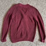 Gap  Burgundy Cardigan Button Up XS Photo 2