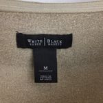 White House | Black Market Tan & Gold Knit Cowl Neck Long Sleeve Sweater Top by White House Black M Photo 9