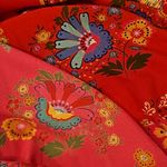 💕SPELL & THE GYPSY💕 Solstice Boho Midi Dress ~ Salsa Rose Large Red Photo 14