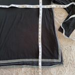 J. Jill Wearever Collection Black tunic w/ White/blue stripes on the side SZ S P Photo 5