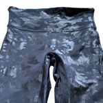 Spanx Look at Me Now Camouflage Seamless Leggings Black Slimming EUC Small Photo 3
