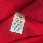 Lush Clothing Lush Red Satin Cowl Neck Tank Top Photo 1