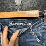 American Eagle Outfitters Medium Wash Low Rise Straight Denim Jeans Size 8 Photo 1