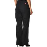 Dickies ✨ Women's Relaxed Straight Stretch Twill Sz 4 Black Pants✨ Photo 3