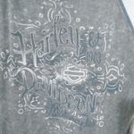 Harley Davidson S Black Gray Distressed Top Photo 1