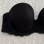 Victoria's Secret women size 32D Elegant Black Strapless Bra never used Photo 1