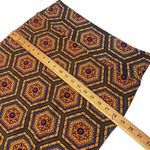 LuLaRoe Women's Large Geo Geometric Textured  Cassie Stretchy Knee Length Skirt Photo 2