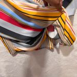 Umgee  Womens Tops Size L Multicolor Striped V-neck Faux Wrap‎ Photo 3