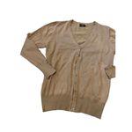 Cielo | womens tan button down cardigan Tan Size M Photo 1