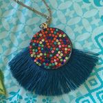 Simply Southern -  Fan w/ Sparkle Stones Necklace Photo 0