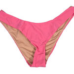 J.Crew  Curved-waist cheeky bikini bottom Tea Rose M‎ NWT Photo 0