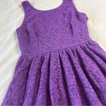 Urban Outfitters Pins & Needles Sz 0 XS Purple Lace Low Back Dress Coquette Boho Photo 7