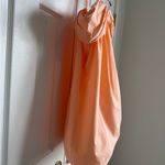 ZARA Peach Babydoll bubble Dress Photo 3