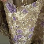 Revolve Saints + Secrets Lilac Floral Deep V Neck Long Sleeve Dress NEW Photo 7