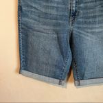 Levi's Bermuda Cuffed Hem Denim Shorts Photo 4