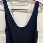 Knot Sisters Navy Blue Sleeveless Top Photo 1