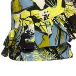 Tanya Taylor  Claudette Asymmetrical Ruffle Peplum Top Sz 8 Zesty Multi NWT $395 Photo 4