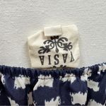 Ulla Johnson  Vasia Blue Printed Halter Mini Dress Womens M Beach Summer Vacation Photo 3