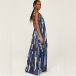 Plan C Rhythm Maxi Dress Blue Size‎ 34 US XS Photo 1