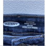 Old Navy Rockstar Super Skinny Jeans Size 4 Women’s Blue Denim High Rise Pants Photo 3