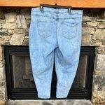 Lane Bryant Boyfriend Jeans Embroidered Flowers Hippie  Womens 22  Photo 9