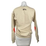 Billionaire Girls Club Queen of Hearts Beige Graphic Sweatshirt Sweater Top S Photo 2