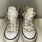 Converse  Cream High-Top Sneakers Photo 2