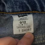Levi's Vintage Size 24 Orange Tab 90s 1996 Slim Fit Tapered Leg 912 Short Inseam Photo 3